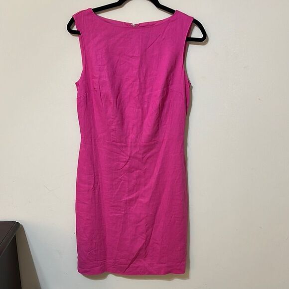 Ann Taylor Pink Linen Blend Dress size 2 - Picture 1 of 5